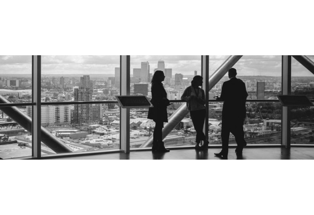 Accountants in a high rise building